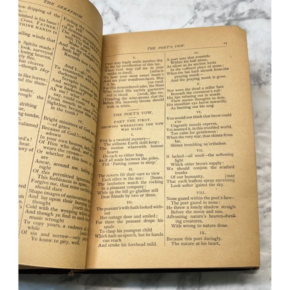 Elizabeth Barrett Browning Complete Poetical Works 19th Century Leather Bound - Picture 15 of 16